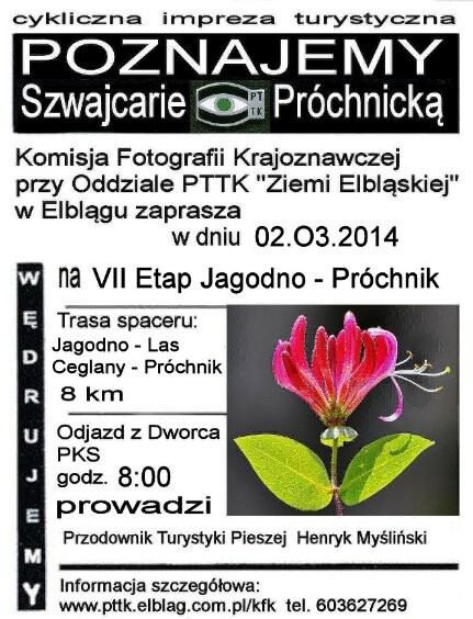 Poznajemy Szwajcarię Próchnicką. Etap VII