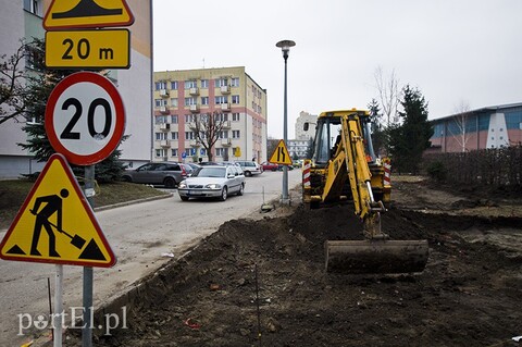 Na Karowej praca wre