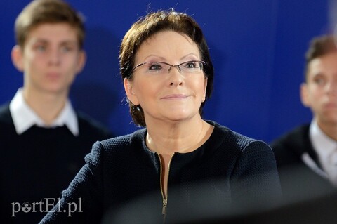 Premier Ewa Kopacz z wizytą w Pasłęku