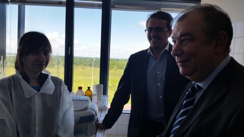 Prezydenta Elbląga gratulował Kindze Szczepaniak z II LO