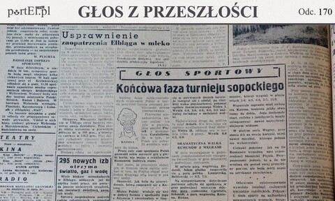 Propagandowe zawody pływackie (Głos z przeszłości, odc. 170)