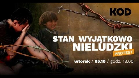 Protest w Elblągu: Stan wyjątkowo nieludzki