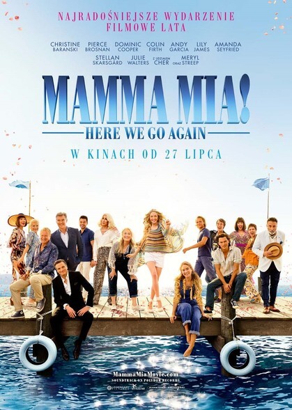 Przebojowa „Mamma mia! Here we go again! premierowo w Multikinie