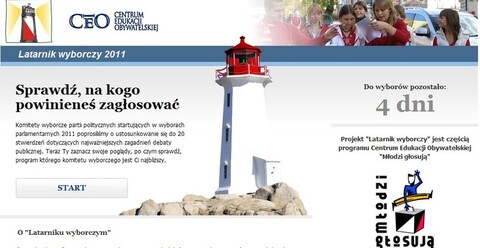 Przed wyborami skorzystaj z Latarnika
