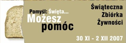 Przedświąteczna Zbiórka Żywności