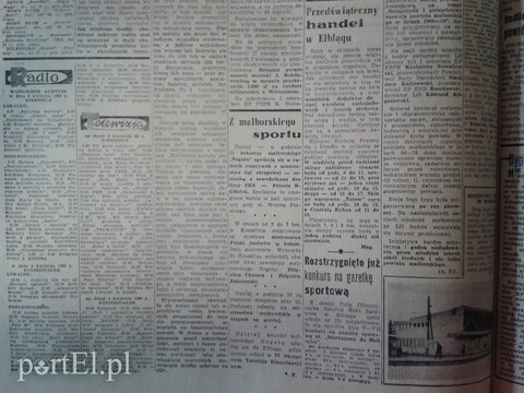 Przedświąteczny handel w Elblągu