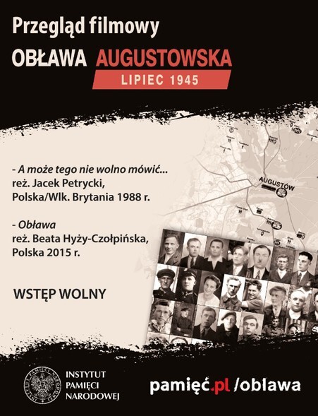 Przegląd filmów dokumentalnych w 70. rocznicę Obławy Augustowskiej