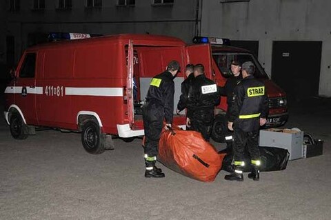 Południe kraju walczy z powodzią. Elbląscy strażacy śpieszą z pomocą