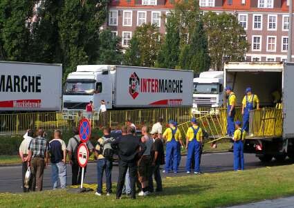 Tour de Pologne: Utrudnienia