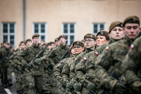 Przysięga na koniec szkolenia