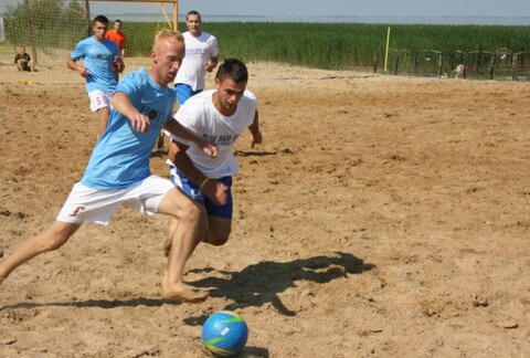 Puchar Elbląga dla Wodomexu Bojano (plażowa piłka nożna)