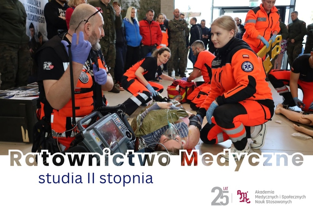 Ratownictwo medyczne II stopnia - dołącz do grona studentów AMiSNS