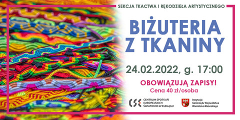 Światowid zaprasza na zajęcia sekcji tkactwa i rękodzieła artystycznego