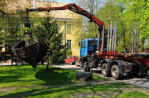 Łódź Świętego Wojciecha przyjechała do Elbląga. W prezencie