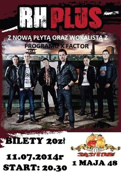 RH+ w piątek u Sąsiadów