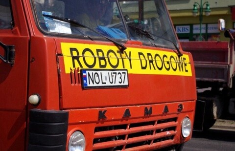 Roboty drogowe w Dąbrowie