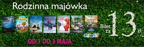 Rodzinna Majówka w Multikinie
