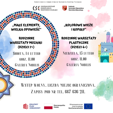 Rodzinne warsztaty plastyczne inspirowane sztuką sakralną w CSE „Światowid