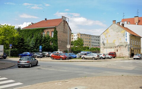 Róg Słonecznej i Kosynierów pod mieszkania