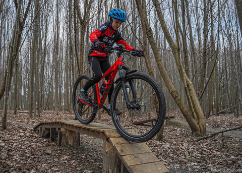 Rowerem na elbląski Bikepark