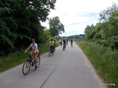 Rowerowa wspinaczka do Milejewa