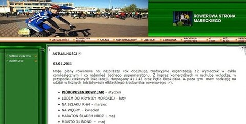 Rowerowy Elbląg w sieci