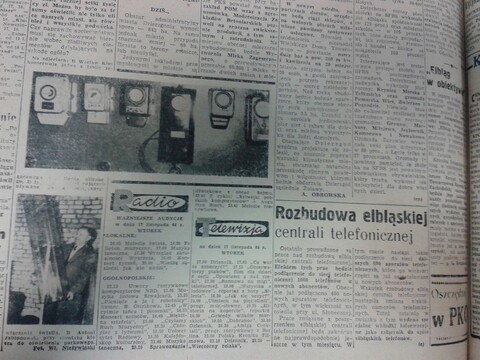 Rozbudowa elbląskiej centrali telefonicznej