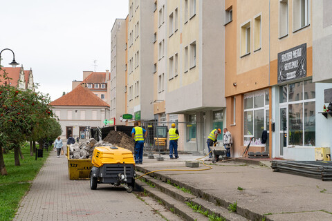 Rozpoczął się remont na 1 Maja