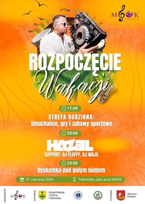 Rozpoczęcie wakacji w Tolkmicku