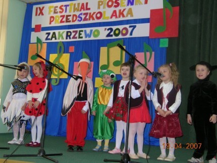 Rozśpiewane przedszkolaki