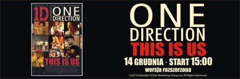 Rozszerzona wersja „One Direction: This is Us” w Multikinie