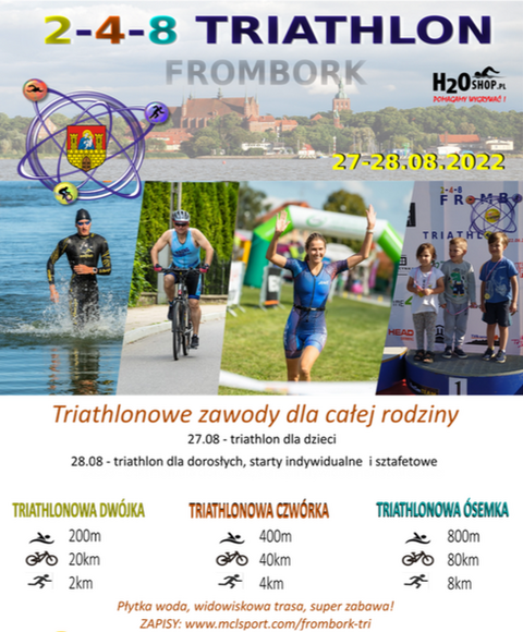 Ruszyły zapisy na Frombork Triathlon