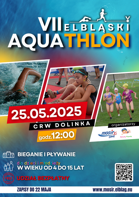 Ruszyły zapisy na VII Elbląski Aquathlon