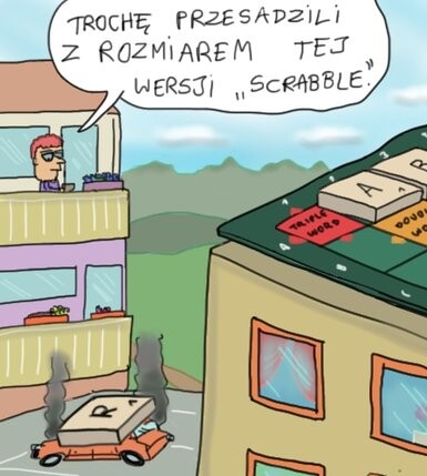 Zagraj w wielkie Scrabble!