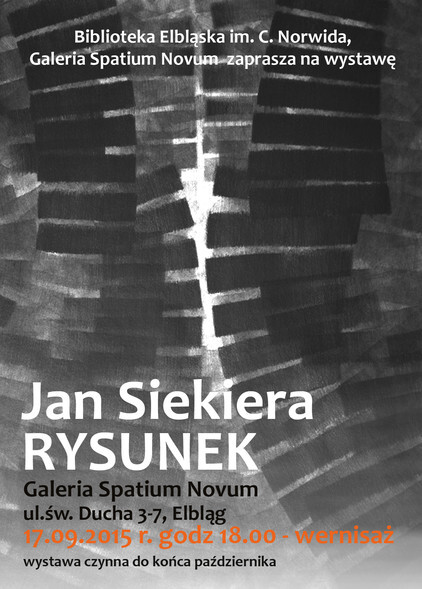 Rysunki Jana Siekiery w Spatium Novum