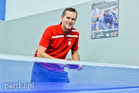 Ryszard Grzelak na podium