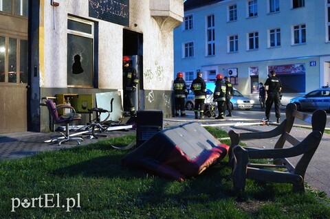 Wcześniej spłonęło auto, teraz salon fryzjerski (wracamy do tematu)
