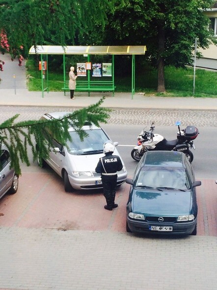 Samochód sam zjechał z parkingu