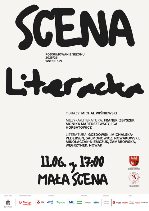 Scena literacka - muzyka, literatura, sztuka - zapraszamy na pokaz