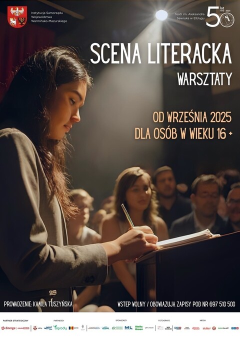 Scena literacka - warsztaty w teatrze Sewruka