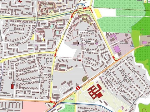Uwaga, utrudnienia na skrzyżowaniu