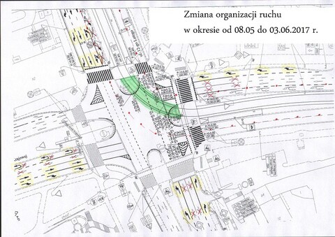 Uwaga, zmiana w organizacji ruchu