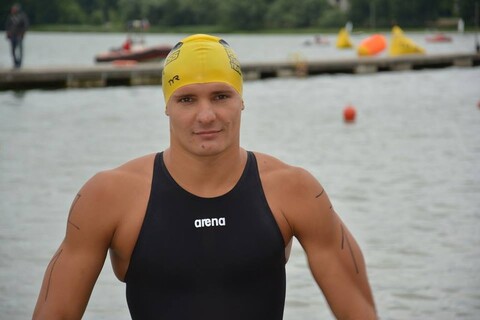 Sebastian Karaś przepłynął kanał La Manche