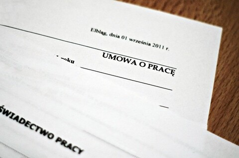 Sen o umowie o pracę