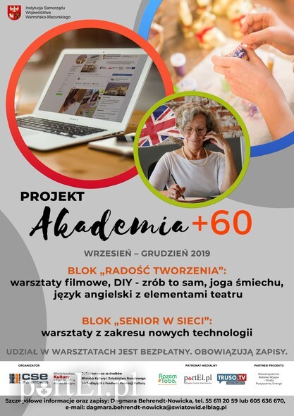 Seniorze, weź udział w ciekawych warsztatach!