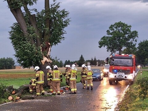 Sezon burz w kraju i lokalnie