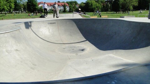 Skatepark na ostatniej prostej