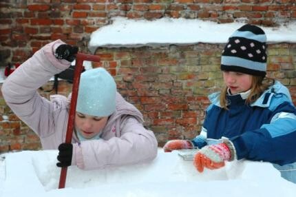 Śniegowi rzeźbiarze