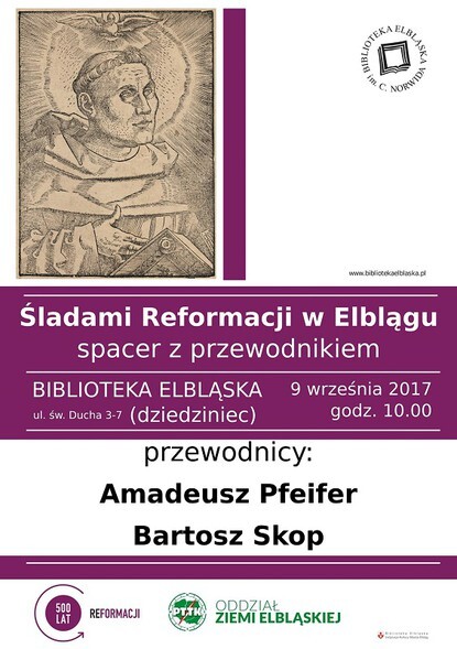 Spacer śladami Reformacji w Elblągu