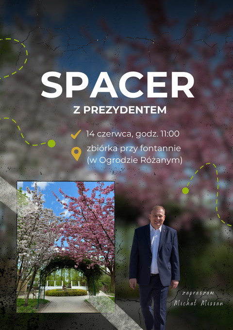 Spacer z prezydentem